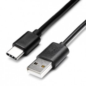 2 meter Gecertificeerd Type C USB kabel - Zwart