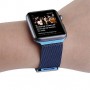Special Edition 42mm Apple Watch Milanese Armband Roestvrij Staal Magnetische Sluiting + Adapter Blauw