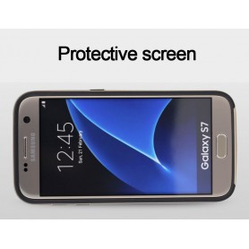 U.CASE BRAND Premium Samsung S7 Case GOUD + GRATIS Anti-Shock Screen Protector (t.w.v 9,95,-)