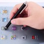 Luxe Stylus Pen met Clip Universeel Tablet / Smartphone - Zwart