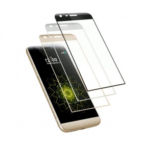 Professionele LG G5 Tempered Glass 3D Design Full Screen Coverage Zwart