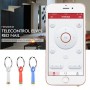 Baseus Mini Infrafrood Telecontrol Elves Red Oordopjes Dust Plug met Silicone Hoesje & Key Ring voor iPhone & iPad (voor TV etc)