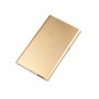 8800 mAh Premium Aluminium Powerbank Universeel Gold iPhone / Samsung / HTC / LG / Sony etc