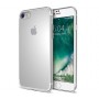 iPhone 7 Transparante Gel Zero Series Case Ultra Dun Premium Soft Gel Infinity White