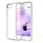 Combi Deal - iPhone 7 Plus Transparante Gel Zero Series Soft Gel Infinity White + Tempered Glass Screenprotector (Echt Glas!)