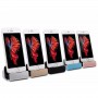Premium iPhone 8 / 7 / Plus / 6S / 6 / 5 / 5S / 5C / 6 Plus / SE Desktop Luxe Premium Docking Station Sync Oplader - Zwart