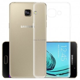 Samsung Galaxy A7 2017 TPU Transparant Ultra Dun Premium Soft-Gel Case