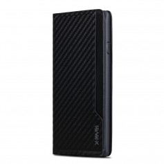 iPhone 7+ plus X-Level Wallet serie 2 Carbon Style Portemonnee Case - Goud