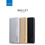 iPhone 7 X-Level Wallet Carbon Style Portemonnee Case - Zwart