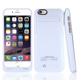 iPhone 6S / 6 Externe Batterij Accucase Pack Power Bank 3500 mAh - Wit