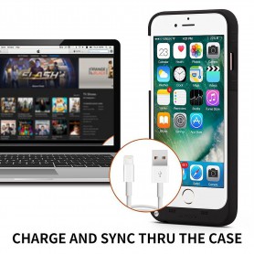 iPhone 7/6s/6 Externe Batterij Accucase Pack Power Bank 3200 mAh wit