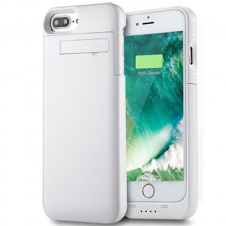 iPhone 7/6s/6 Externe Batterij Accucase Pack Power Bank 3200 mAh wit