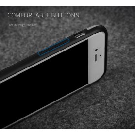 iPhone 7 X-LEVEL Goodcyl Carbon fiber Textuur Soft TPU Case - Goud