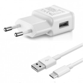 Combodeal - 2 meter Type C USB kabel + USB Adapter Gecertificeerd - Wit