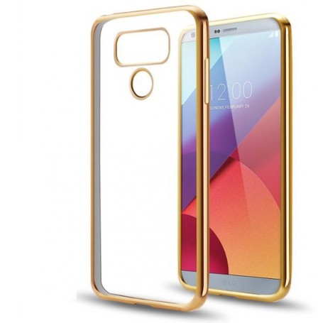 LG G6 TPU softgel ultradunne case Goud