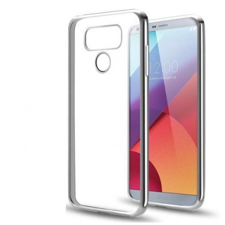 LG G6 TPU softgel ultradunne case zilver