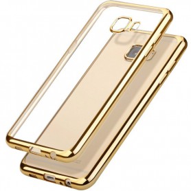 Samsung A5 2017 Electro Shine TPU Gel Case gold