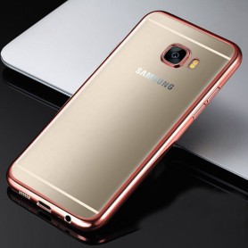 Samsung A3 2017 Electro Shine TPU Gel Case Rosegold