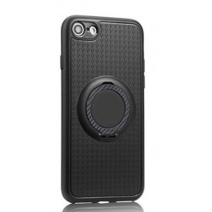 Ring Case Socket TPU Hoes Magnetische Case iPhone 7 + Magnetische Autohouder