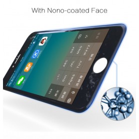 Voor en Achter Liquid iPhone 7 Screenprotector 4D Full Cover Tempered Glass 9H + Liquid Fles - Installatie zonder Bubbels