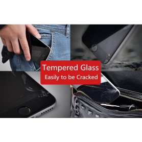 Voor en Achter Liquid iPhone 7 PLUS Screenprotector 4D Full Cover Tempered Glass 9H + Liquid Fles - Installatie zonder Bubbels