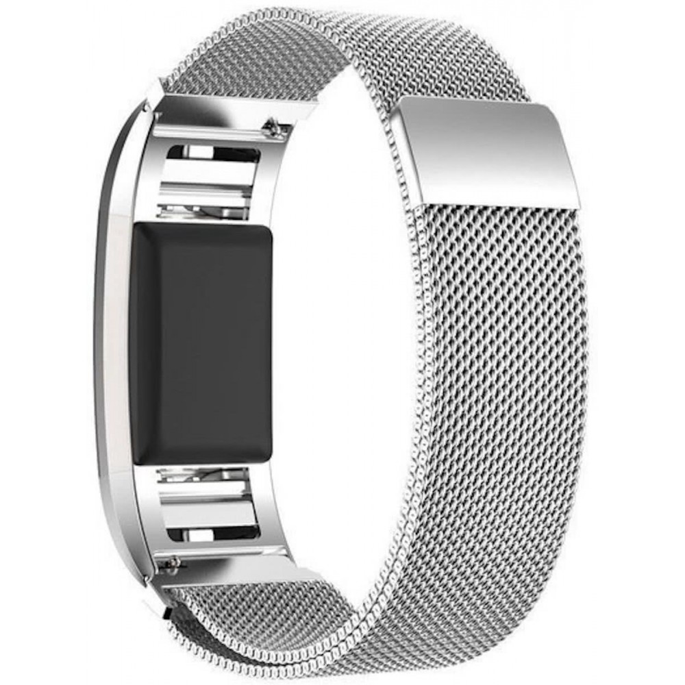 Absurd Hassy Clam Fitbit Charge 2 Milanese Horloge Bandje met magneetsluiting