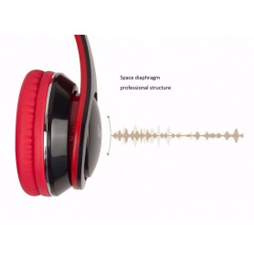 Beevo HM740 Headset - Bekabeld 40mm - Superieur Geluid - Rijke Bastonen - HIFI Kwaliteit - Wit / Grijs
