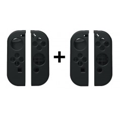 2-Pack Combi Pack - Hoogwaardig Siliconen Bescherm Hoes Nintendo Switch Joy Con - Links / Rechts (4 stuks)