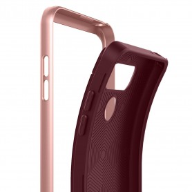 LG G6 Caseology® Parallax Series Shock Proof TPU Grip Case - Burgundy red
