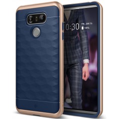 LG G6 Caseology® Parallax Series Shock Proof TPU Grip Case - Navy Blue