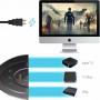 DrPhone - HDMI Kabel 3 Poort HDMI Switch Splitter 3D 2K 4K HD video switcher 1.4 HDMI Switcher 3 Input - 1 Output + HDMI Kabel