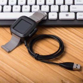 USB Oplaadkabel Dock Adapter Fitbit Versa - Docking Lader + OLESIT Stekker 5V 2A Adapter 10W