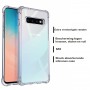 DrPhone Galaxy S10 TPU Hoesje - Siliconen Shock Bumper Case -Backcover met Verstevigde randen voor extra bescherming