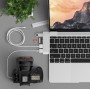 5 in 1 Aluminium DrPhone Combo Hub USB Type C 3x USB 3.0 / SD / Micro SD Adapter