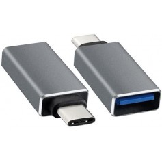 DrPhone - USB-C naar USB-A adapter OTG Converter USB 3.0 geschikt voor Apple MacBook / iMac
