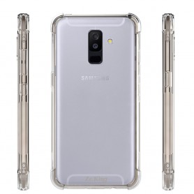 DrPhone A6 2018 2018 TPU Hoesje - Siliconen Shock Bumper Case -Backcover met Verstevigde randen voor extra bescherming