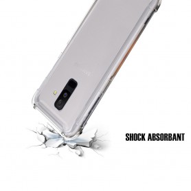 DrPhone A6 2018 2018 TPU Hoesje - Siliconen Shock Bumper Case -Backcover met Verstevigde randen voor extra bescherming