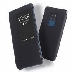 DrPhone Mate 20 Flip Case - Luxe Smart Touch View Cover [Auto-Wake Functie] â PU leder Hoes- Volledige bescherming â