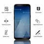 DrPhone A8 2018 Glas 4D Volledige Glazen Dekking Full coverage Curved Edge Frame Tempered glass Zwart - Official DrPhone