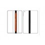 DrPhone Lederen Styluspen Hoes met zwarte elastische band - Geschikt voor Apple Pro Pencil â Compatibel met Apple iPad