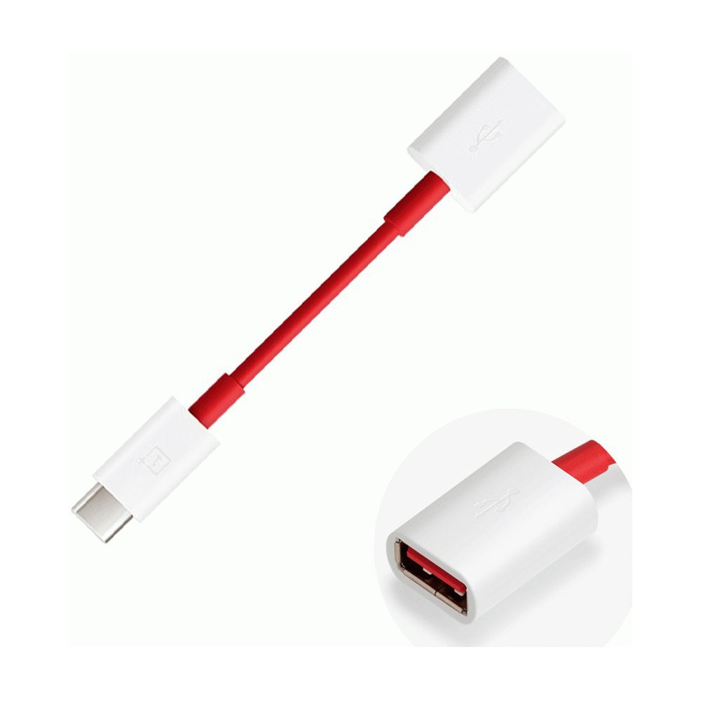 Opname Shilling aanklager Originele OnePlus USB-C naar USB-A Female (OTG) adapter voor o.a OnePlus  6T, OnePlus 6,