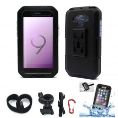 DrPhone Samsung S8+ (Plus)/S9+ (Plus) Premium Extreem Stevige Motorhouder / Fietshouder Case Met Draaiende 360 Graden