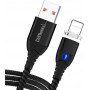 DrPhone Echo Series - 2 Meter Magnetische iPhone/iPad Lightning 3A oplaadkabel - Snellader - Reversible Kabel