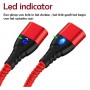 DrPhone Echo Series - 2 Meter Magnetische iPhone/iPad Lightning 3A oplaadkabel - Snellader - Reversible Kabel