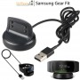 DrPhone - Samsung Gear Fit 2 / Gear Fit 2 Pro Premium Oplader / Dock - Zwart