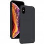 DrPhone iPhone XS MAX (6.5 inch) siliconen hoesje - TPU case - Ultra dun flexibele hoes - Zwart