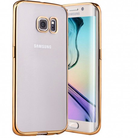 Samsung S7 TPU Ultradun Kleur Goud + Autolader