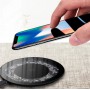 DrPhone QLA2 - Universele Draadloos Oplader - 9V 15W Snellader - Fast Charge met LED Lichten - Wireless Opladen - Zwart