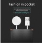 DrPhone Apple Watch Wireless Charging Pad Oplader â Charger - Magnetische Oplaadkabel / Snoer (1m) - Draagbare oplader -