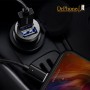 DrPhone Invisible 5V 2.4A USB Auto Oplader + 1 Meter Apple Lightning Kabel voor iPhone XR / XS / XS Max / iPhone 5 / 6 /